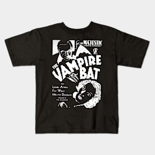 The Vampire Bat - 1933 Horror Kids T-Shirt